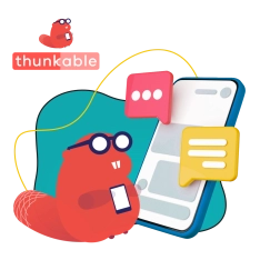 Разработка мобильных приложений в Thunkable - КИБЕРшкола программирования для детей, компьютерные курсы для школьников, начинающих и подростков - KIBERone г. Чистополь