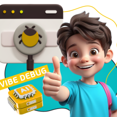 Тестирование & Vibe Debug. Охотники за багами - КИБЕРшкола программирования для детей, компьютерные курсы для школьников, начинающих и подростков - KIBERone г. Чистополь