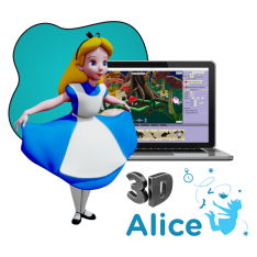 Alice 3d - КИБЕРшкола программирования для детей, компьютерные курсы для школьников, начинающих и подростков - KIBERone г. Чистополь