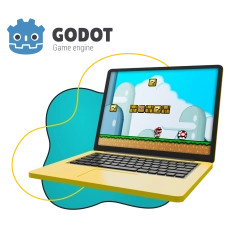Godot. Основа создания легендарных игр - КИБЕРшкола программирования для детей, компьютерные курсы для школьников, начинающих и подростков - KIBERone г. Чистополь