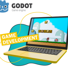 Godot.  Основа создания легендарных игр - КИБЕРшкола программирования для детей, компьютерные курсы для школьников, начинающих и подростков - KIBERone г. Чистополь