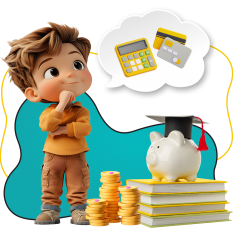 Финансовый интеллект вместе KIBERone - КИБЕРшкола программирования для детей, компьютерные курсы для школьников, начинающих и подростков - KIBERone г. Чистополь