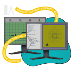 Исполнители чертежник и черепашка - КИБЕРшкола программирования для детей, компьютерные курсы для школьников, начинающих и подростков - KIBERone г. Чистополь
