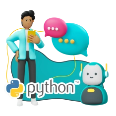 Умный чат-бот на Python на Telegram - КИБЕРшкола программирования для детей, компьютерные курсы для школьников, начинающих и подростков - KIBERone г. Чистополь