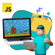 Программирование на JavaScript. Учимся создавать игры! - КИБЕРшкола программирования для детей, компьютерные курсы для школьников, начинающих и подростков - KIBERone г. Чистополь