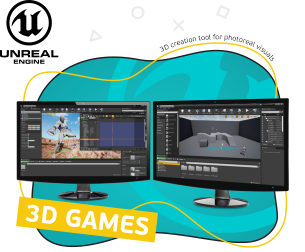Unreal Engine 4. Игровой движок - Школа программирования для детей, компьютерные курсы для школьников, начинающих и подростков - KIBERone г. Чистополь
