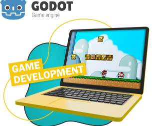 Godot.  Основа создания легендарных игр - КИБЕРшкола программирования для детей, компьютерные курсы для школьников, начинающих и подростков - KIBERone г. Чистополь