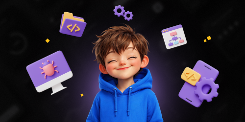 Идеальный сайт с нуля: код, дизайн и AI-помощник - КИБЕРшкола программирования для детей, компьютерные курсы для школьников, начинающих и подростков - KIBERone г. Чистополь